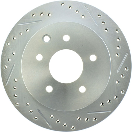Centric Parts SELECT DRILLED/SLOTTED BRAKE ROTOR 227.42077L